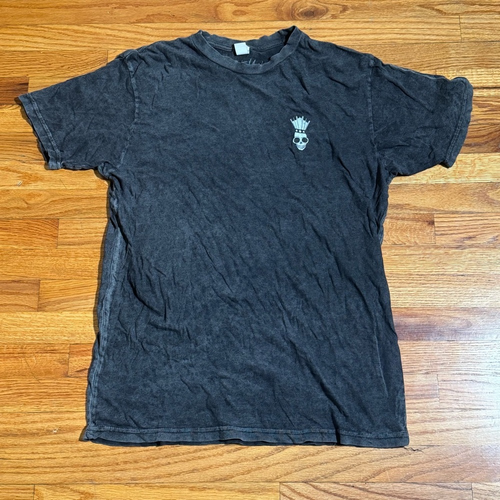 Men's Black Graphic T-Shirt